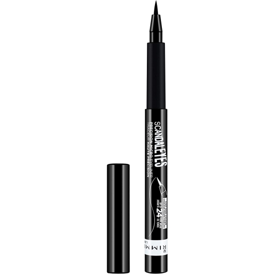 Rimmel Scandaleyes Precision Micro Eyeliner 001 Black - Czarny eyeliner w p