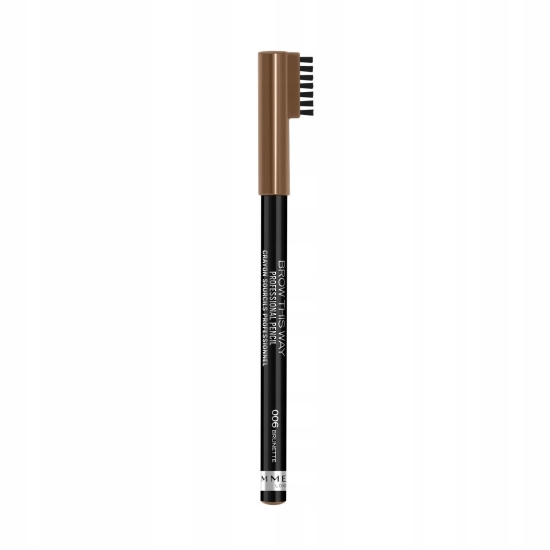 Rimmel Brow This Way kredka do brwi ze szczoteczką 006 BRUNETTE