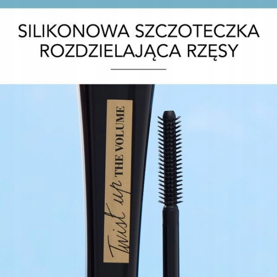 Bourjois Twist Up The Volume - Wydłużający i pogrubiający 001 Ultra Black