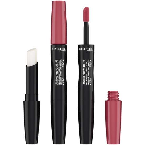 RIMMEL Lasting Provocalips Pomadka W Płynie Dwustopniowa - 210 Pinkcase Of Emergency