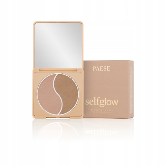 Paese Self Glow - Brązujący Puder Prasowany dla Naturalnego Blasku (Light)