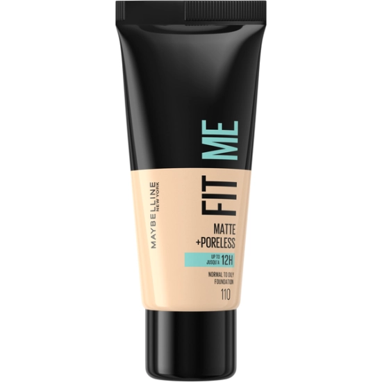 MAYBELLINE Fit  Podkład Do Twarzy Me Matte Poreless Matujący 110 Porcelain