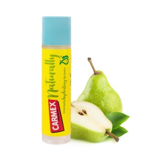 Carmex Naturally Intensywnie Nawilżający Balsam do Ust - Gruszka 4,25g