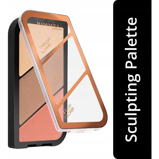 Rimmel Kate Sculpting Palette 002 Coral Glow - Idealna do każdego rodzaju c