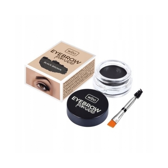 Wibo Eyebrow Pomade Wodoodporna Pomada Do Brwi 3 Black Brown 6g