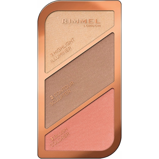 Rimmel Kate Sculpting Palette 002 Coral Glow - Idealna do każdego rodzaju c