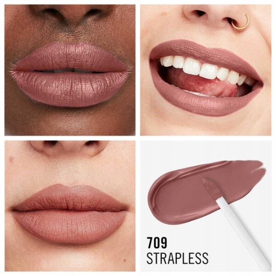 Rimmel Lasting Mega Matte Pomadka do ust w płynie 709 Strapless 7,4ml