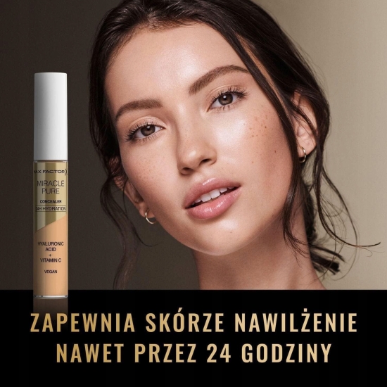 Max Factor Miracle Pure Korektor 002 Jasny - Kryje Cienie i Niedoskonałości