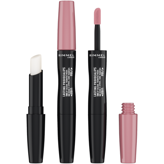 RIMMEL Lasting Provocalips Pomadka W Płynie Dwustopniowa - 220 Come Up Rose