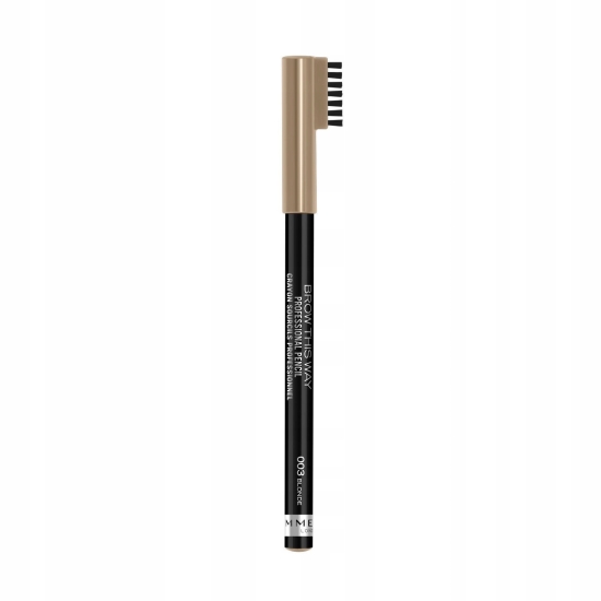 Rimmel Brow This Way kredka do brwi ze szczoteczką 003 BLONDE