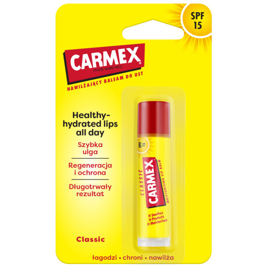 CARMEX Balsam Do Ust Intensywnie Nawilżający Amerykański Classic