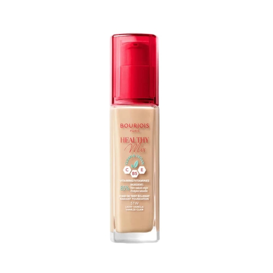 BOURJOIS Podkład Do Twarzy Healthy Mix Clean&Vegan Rozświetlający 51 Ivory Light Vanilla