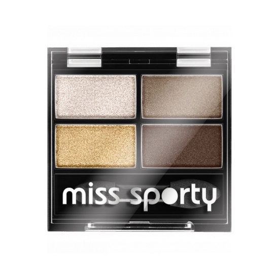 Miss Sporty Studio Colour Quattro Eye Shadow - Cień do Powiek 413 Golden Ey