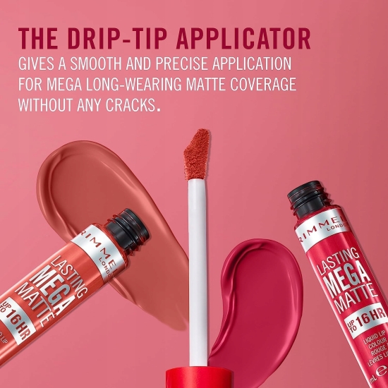 Rimmel Pomadka Mega Mate - Matowe Usta 500 FIRE ST