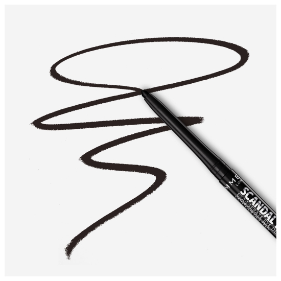 RIMMEL Scandal’Eyes Exaggerate Wodoodporna Kredka Do Oczu 001 Intense Black