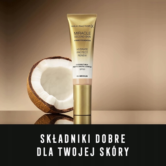 MAX FACTOR Podkład Miracle Second Skin 03 Light