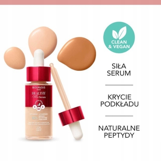 Bourjois Healthy Mix Clean & Vegan Serum Podkład 51 Light Vanilla