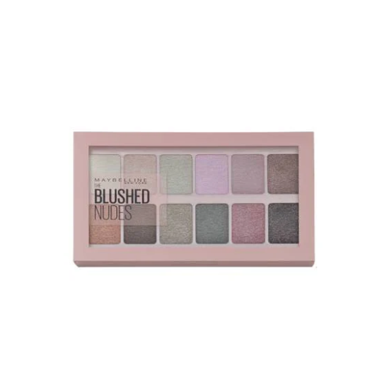 MAYBELLINE The Blushed Nudes Paleta Cieni Do Powiek 12 Kolorów