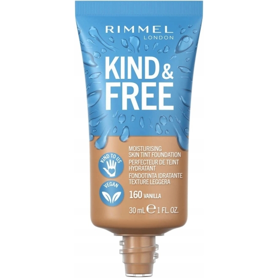 Podkład Rimmel Kind & Free w odcieniu 160 Vanilla (30 ml)