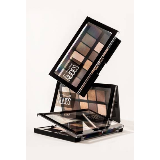 MAYBELLINE The Nudes Eyeshadow Palette Paleta 12 Cieni Do Powiek