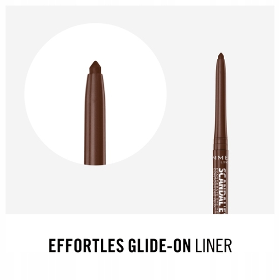 Rimmel Kredka do oczu wodoodporna, automatyczna 002 Chocolate Brown