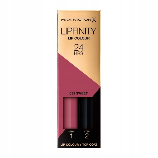 Max Factor Lipfinity Lip Colour Dwufazowa Pomadka w Płynie 055 Sweet