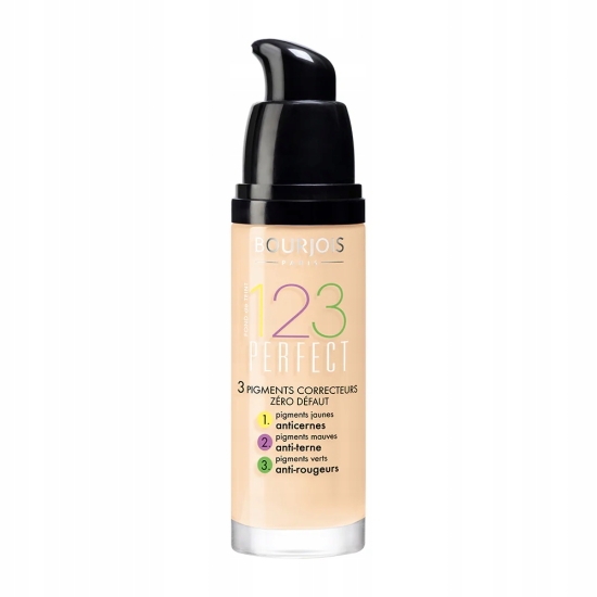 Bourjois 123 Perfect Podkład ujednolicający do twarzy 51 Light Vanilla