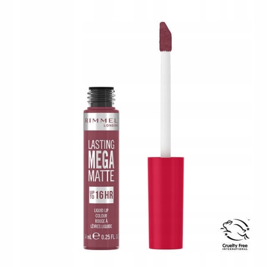 Rimmel Lasting Mega Matte Pomadka do ust w płynie 900 Ravishing Rose 7,4ml