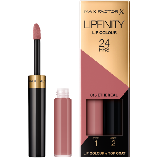 MAX FACTOR Lipfinity Lip Colour Dwufazowa Pomadka W Płynie 015 Etheral