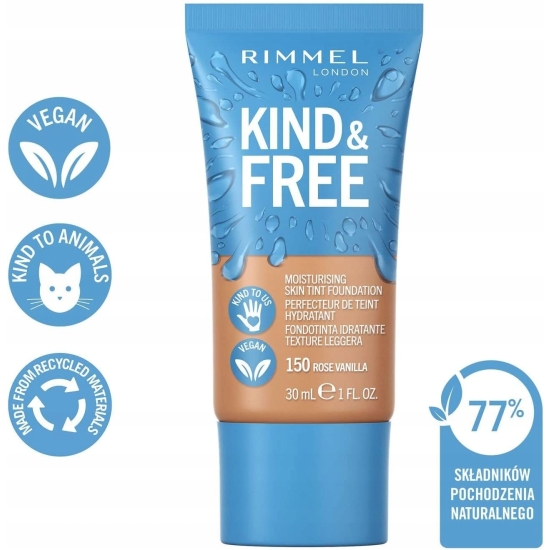 Rimmel Kind & Free - podkład w odcieniu 150 Rose Vanilla