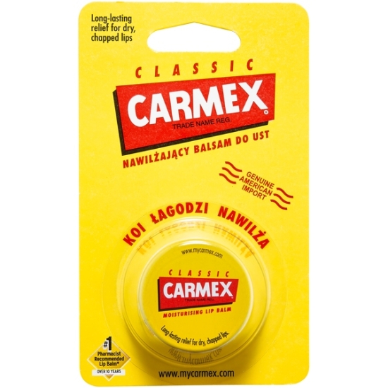 Carmex Classic Pomadka Ochronna do Ust w Słoiczku 8.4ml