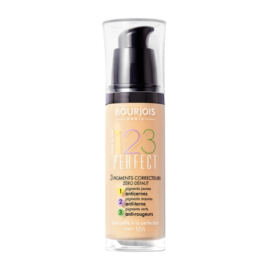 Bourjois 123 Perfect Podkład ujednolicający do twarzy 52 Vanilla