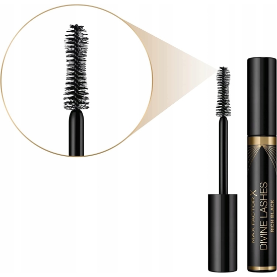 MAX FACTOR Tusz Do Rzęs Divine Lashes Mascara 001 Rich Black