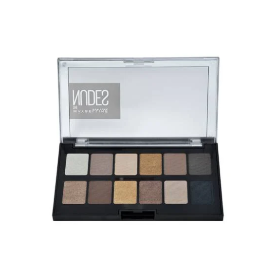 MAYBELLINE The Nudes Eyeshadow Palette Paleta 12 Cieni Do Powiek