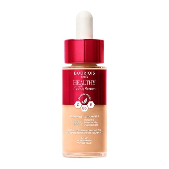 Bourjois Healthy Mix Clean & Vegan Serum Podkład 51 Light Vanilla