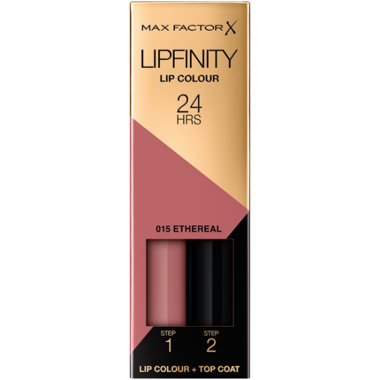 MAX FACTOR Lipfinity Lip Colour Dwufazowa Pomadka W Płynie 015 Etheral