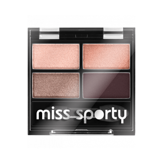 MISS SPORTY Cienie Do Powiek Studio Colour Quattro Eye-408 Smoky Rose