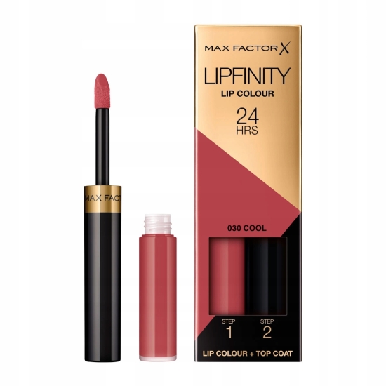 Max Factor Lipfinity Lip Colour Dwufazowa Pomadka w Płynie 030 Cool