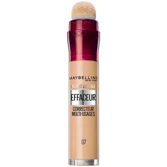 MAYBELLINE Anti Age Eraser Korektor do twarzy z aplikatorem kryjący 07 Sand